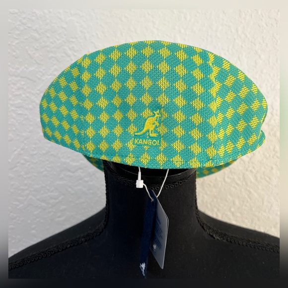 KANGOL - NWT - Kids Mini Argyle 504 - M - Picture 4 of 8